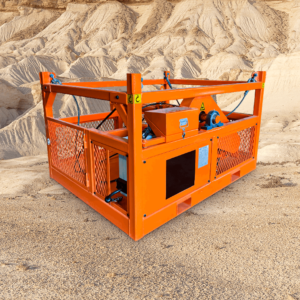 Cable Spooler Pneumatic Driven