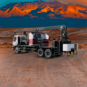 Integrated Wireline Crane Truck